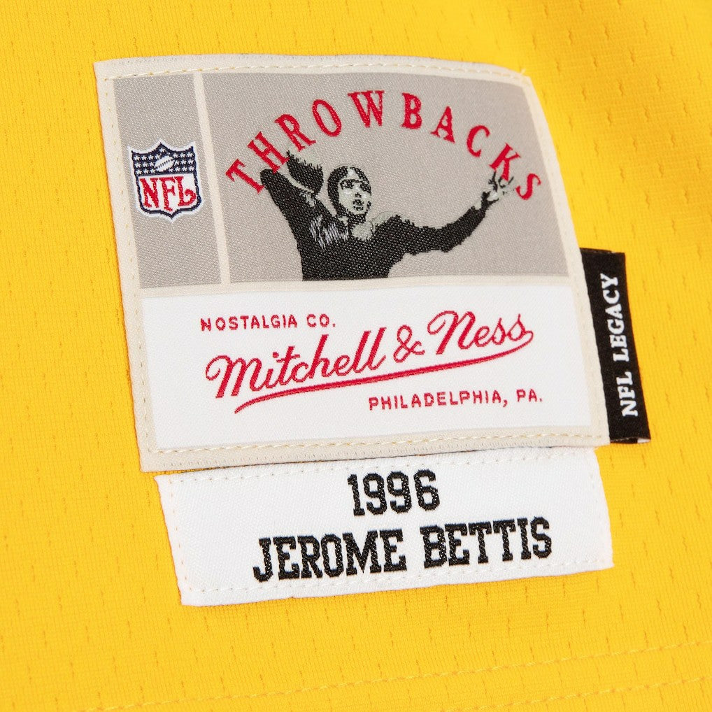 Jerome Bettis Pittsburgh Steelers 1996 Split Legacy Replica Jersey - Black/Gold on sale