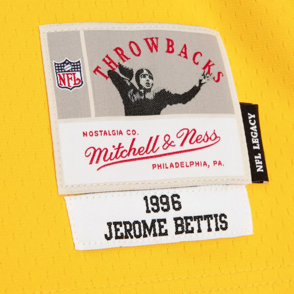 Jerome Bettis Pittsburgh Steelers 1996 Split Legacy Replica Jersey - Black/Gold on sale
