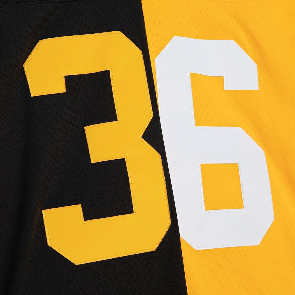 Jerome Bettis Pittsburgh Steelers 1996 Split Legacy Replica Jersey - Black/Gold on sale