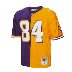Randy Moss Minnesota Vikings 1998 Split Legacy Replica Jersey - Purple/Gold discount