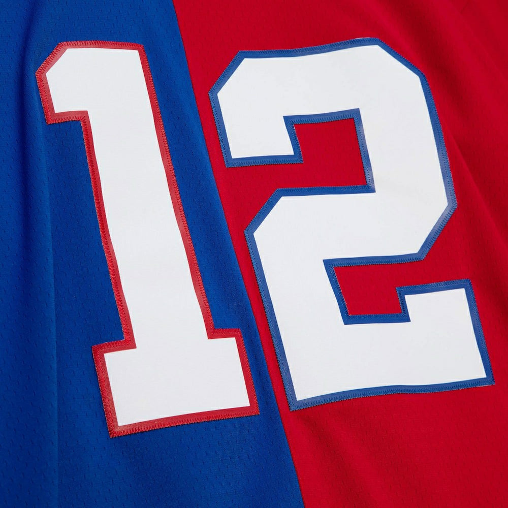 Jim Kelly Buffalo Bills 1990 Split Legacy Replica Jersey - Royal/Red cheap