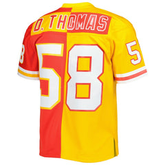Derrick Thomas Kansas City Chiefs 1994 Split Legacy Replica Jersey - Red/Gold outlet