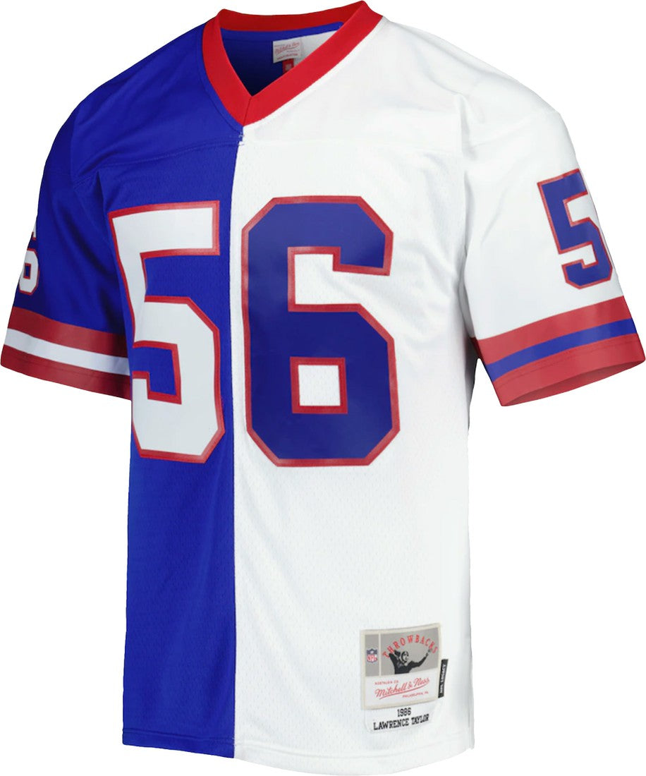 Lawrence Taylor New York Giants 1986 Split Legacy Replica Jersey - Royal/White on sale