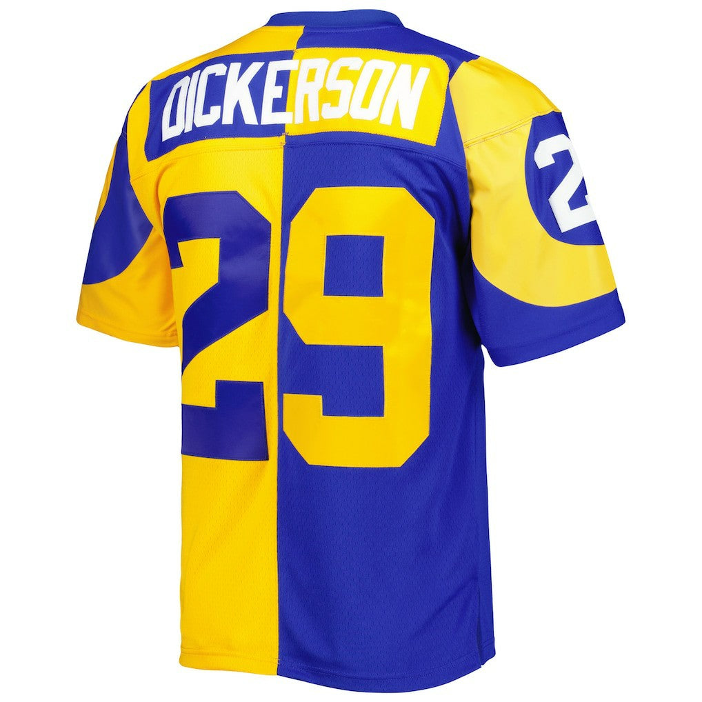 Eric Dickerson Los Angeles Rams 1984 Split Legacy Replica Jersey - Royal/Gold discount