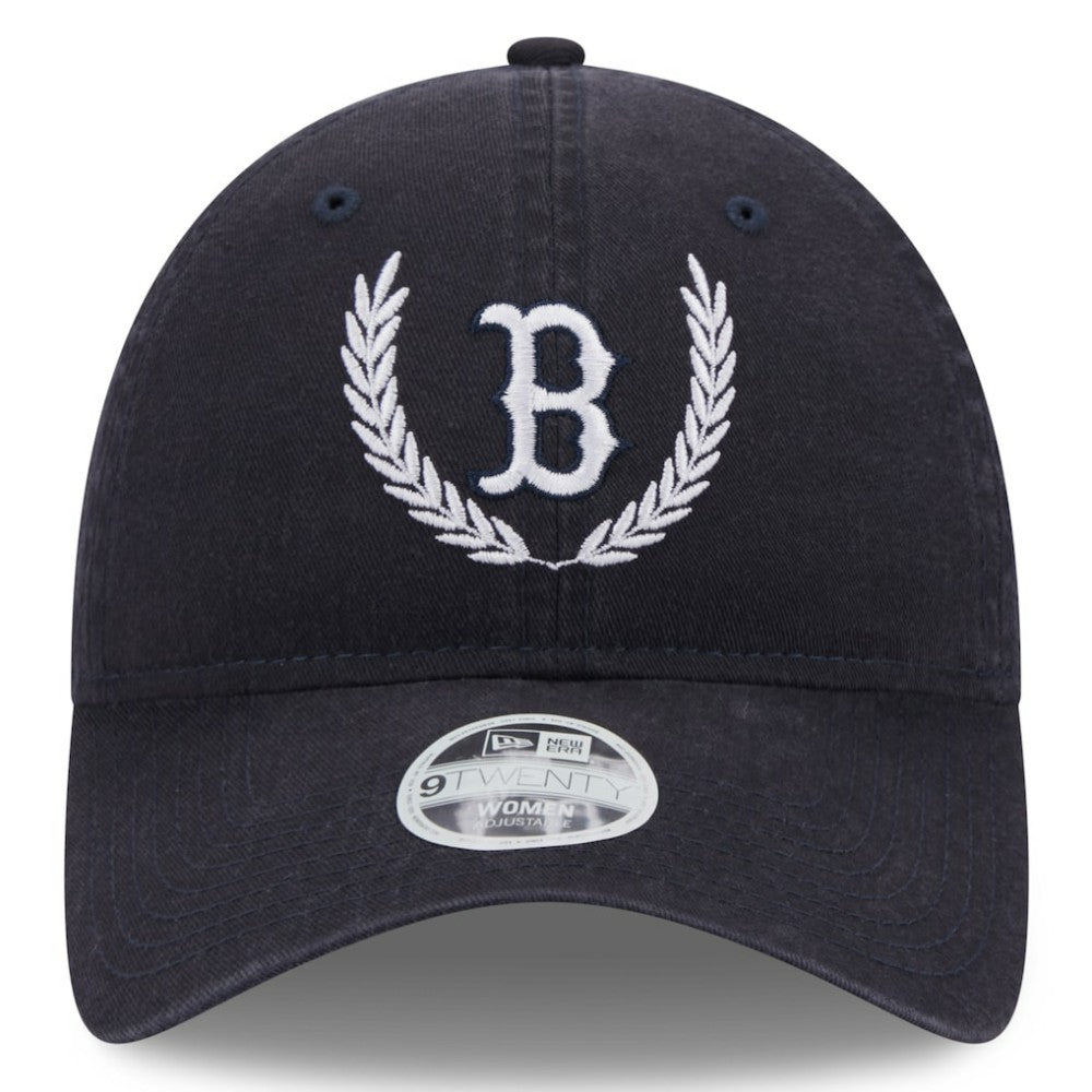 Boston Red Sox Women's Leaves 9TWENTY Adjustable Hat Navy