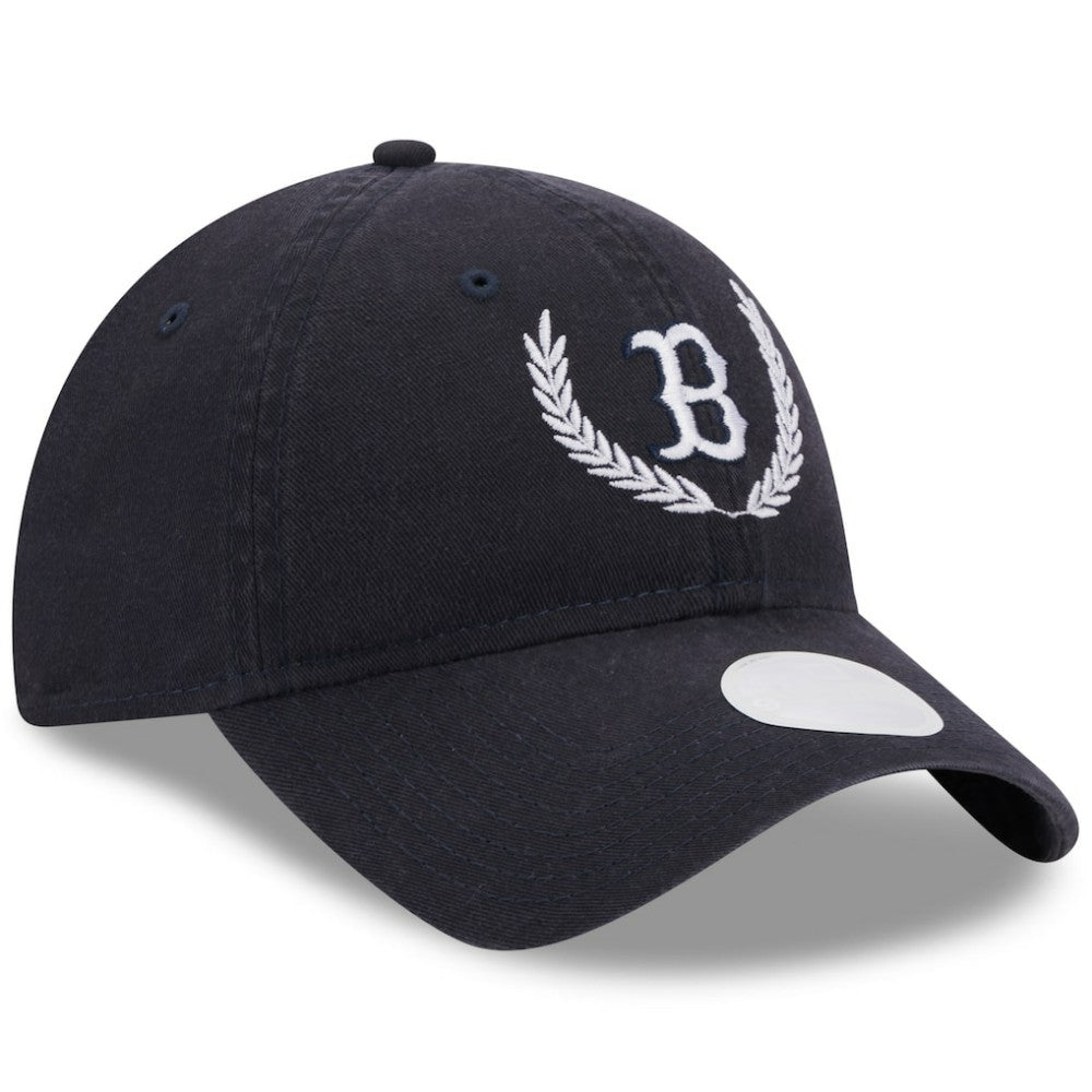 Boston Red Sox Women's Leaves 9TWENTY Adjustable Hat Navy