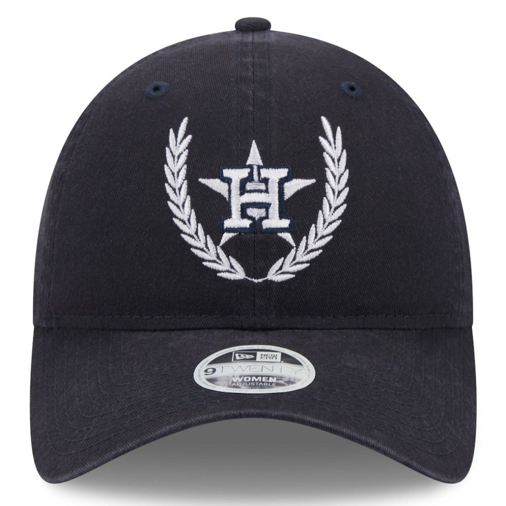 Houston Astros Women's Leaves 9TWENTY Adjustable Hat Navy