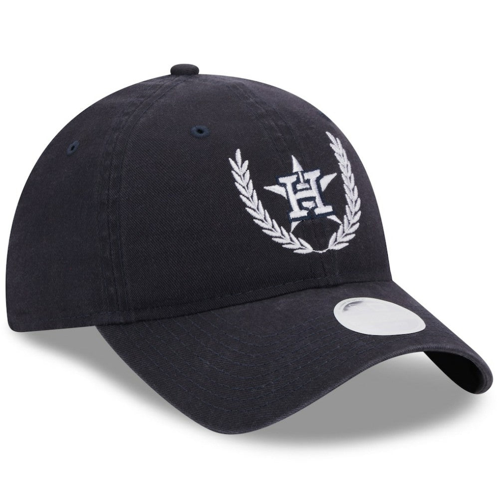 Houston Astros Women's Leaves 9TWENTY Adjustable Hat Navy