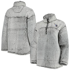 Tennessee Titans G-III 4Her by Carl Banks Women's Sherpa Quarter-Zip Jacket - Gray sale