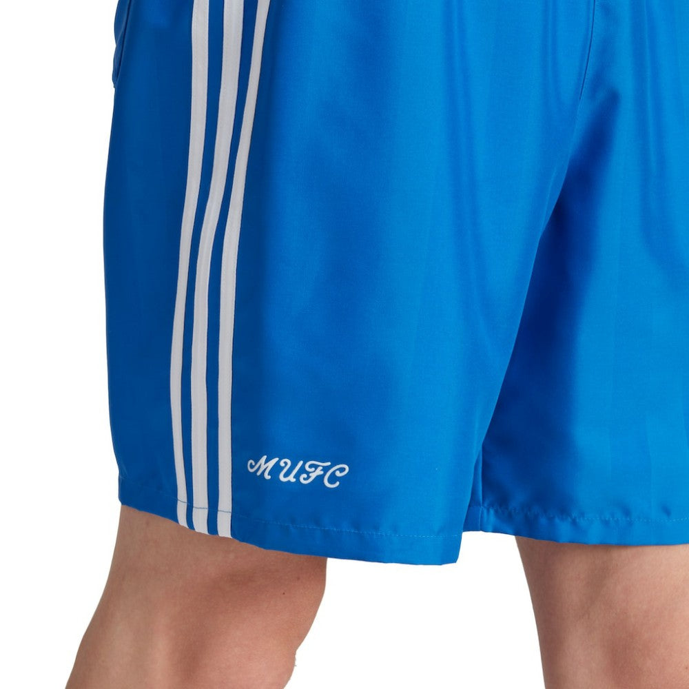 Manchester United Originals 1988-90 Third Shorts - Blue discount