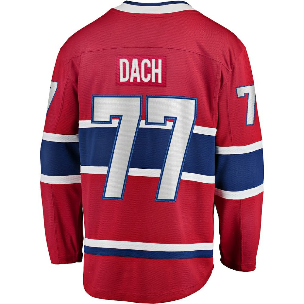 Kirby Dach Montreal Canadiens Fanatics Home Breakaway Player Jersey - Red Jerseys