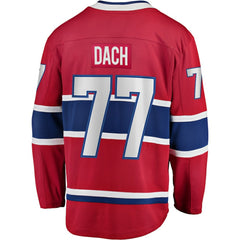 Kirby Dach Montreal Canadiens Fanatics Home Breakaway Player Jersey - Red Jerseys