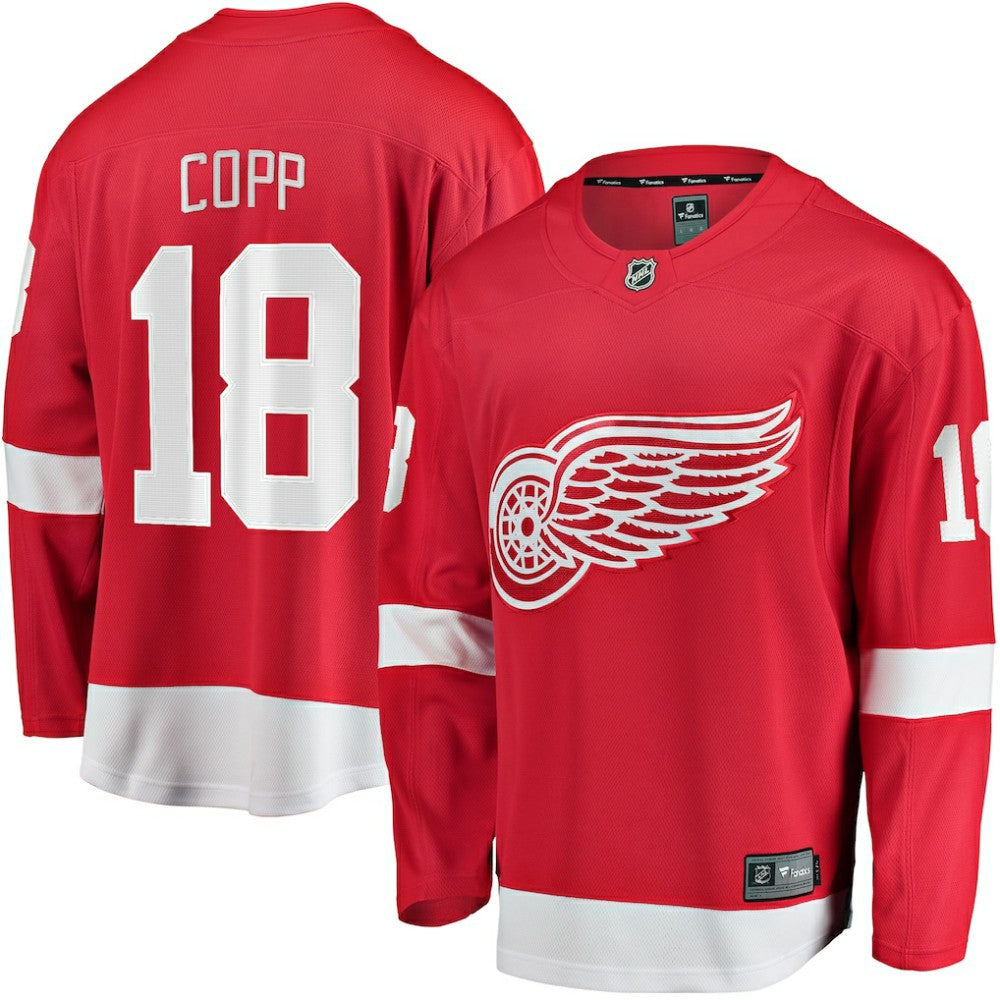 Andrew Copp Detroit Red Wings Fanatics Home Breakaway Player Jersey - Red Jerseys