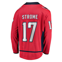 Dylan Strome Washington Capitals Fanatics Home Breakaway Player Jersey - Red Jerseys