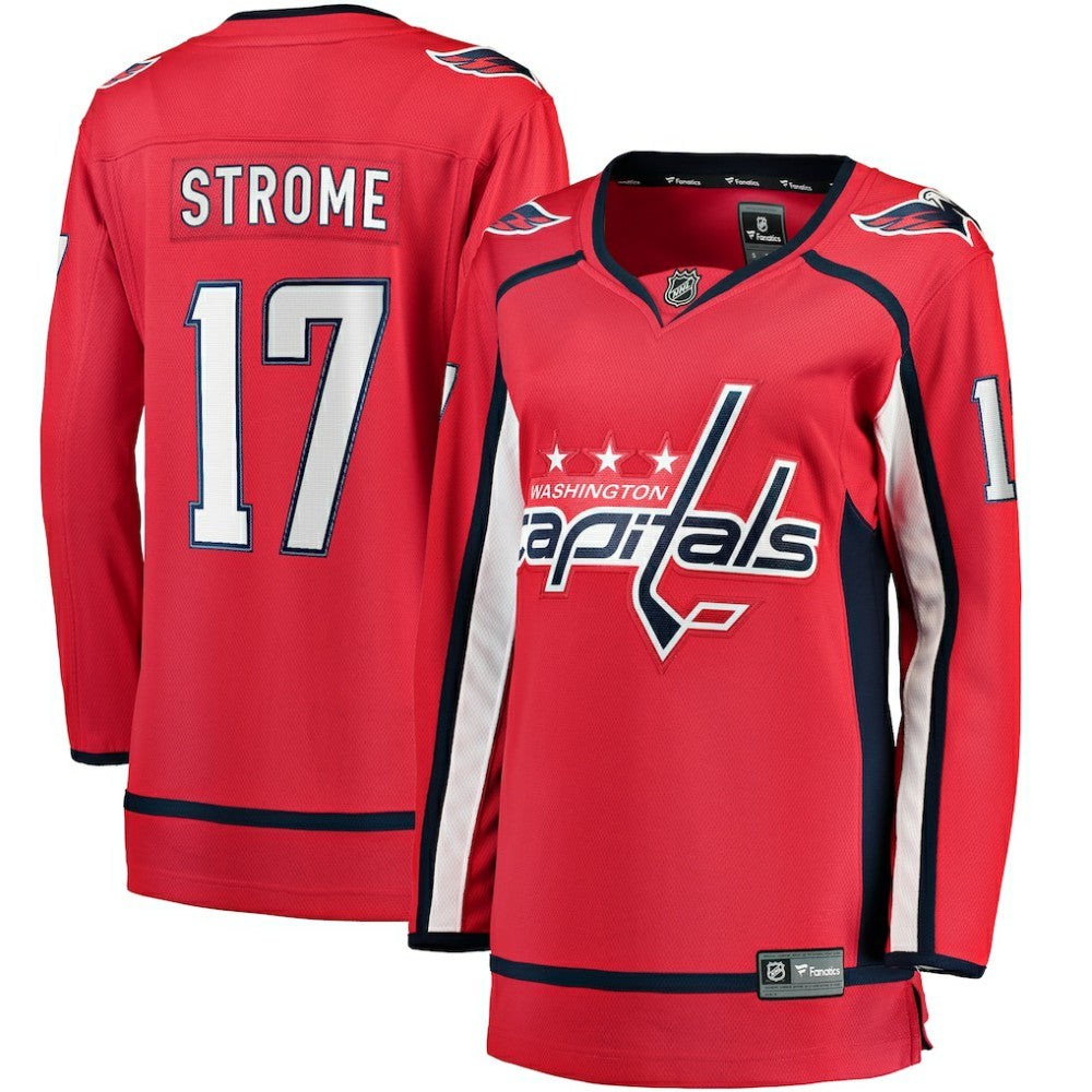 Dylan Strome Washington Capitals Fanatics Women's Home Breakaway Player Jersey - Red Jerseys