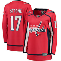 Dylan Strome Washington Capitals Fanatics Women's Home Breakaway Player Jersey - Red Jerseys