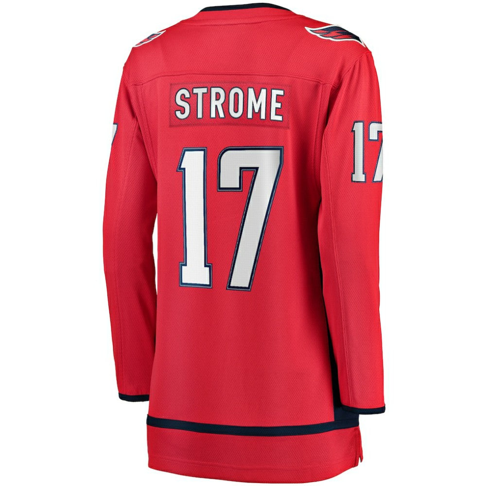 Dylan Strome Washington Capitals Fanatics Women's Home Breakaway Player Jersey - Red Jerseys