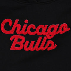 Chicago Bulls Sportiqe Women's Leona Ava Fleece Tri-Blend Pullover Hoodie - Black outlet