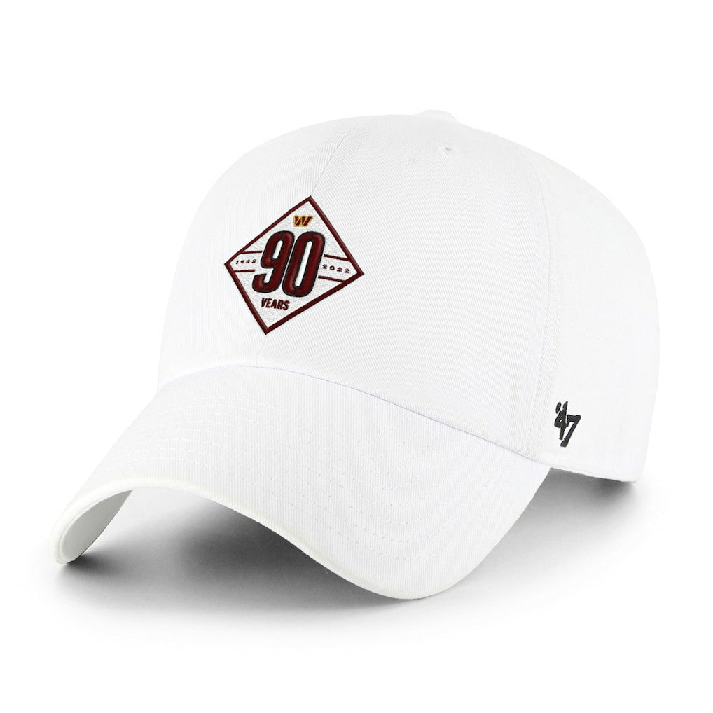 Washington Commanders '47 90th Season Clean Up Adjustable Hat - White cheap