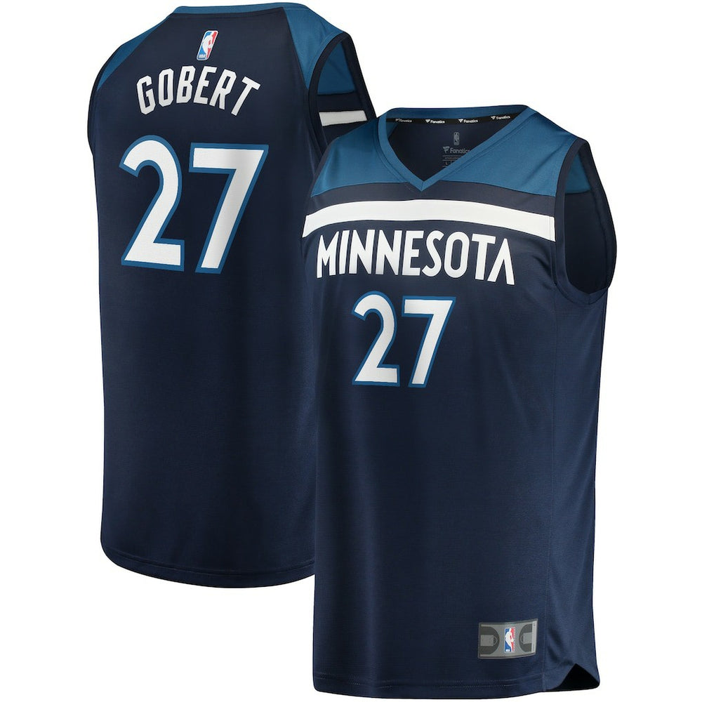 Rudy Gobert Minnesota Timberwolves Fast Break Replica Jersey - Icon Edition - Navy sale