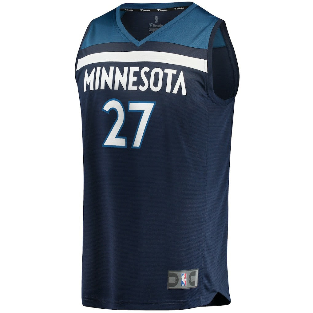 Rudy Gobert Minnesota Timberwolves Fast Break Replica Jersey - Icon Edition - Navy sale
