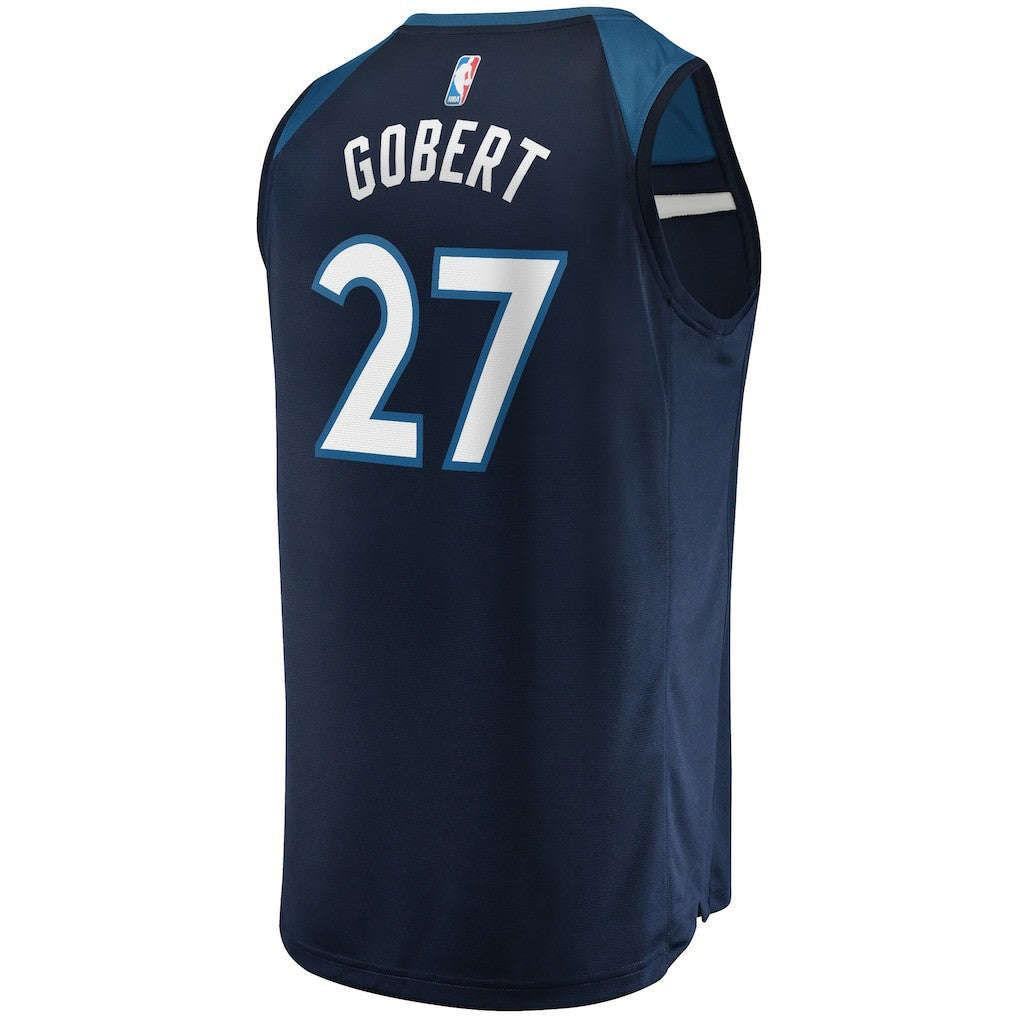 Rudy Gobert Minnesota Timberwolves Fast Break Replica Jersey - Icon Edition - Navy sale