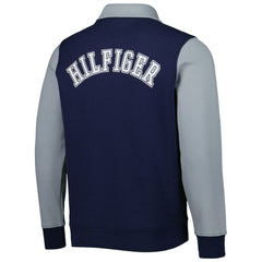 Dallas Cowboys Tommy Hilfiger Aiden Quarter-Zip Sweatshirt - Navy/Silver online