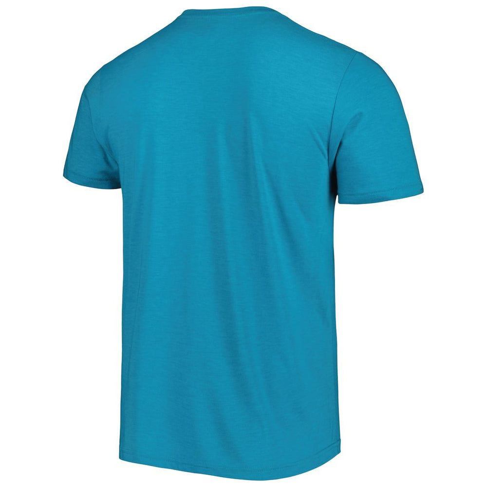 Miami Dolphins Homage Stadium Tri-Blend T-Shirt - Aqua cheap