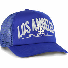 Los Angeles Dodgers Backhaul Foam Trucker Snapback Hat Royal