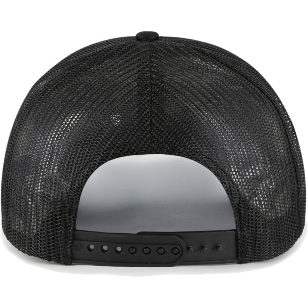 Chicago White Sox Backhaul Foam Trucker Snapback Hat Black