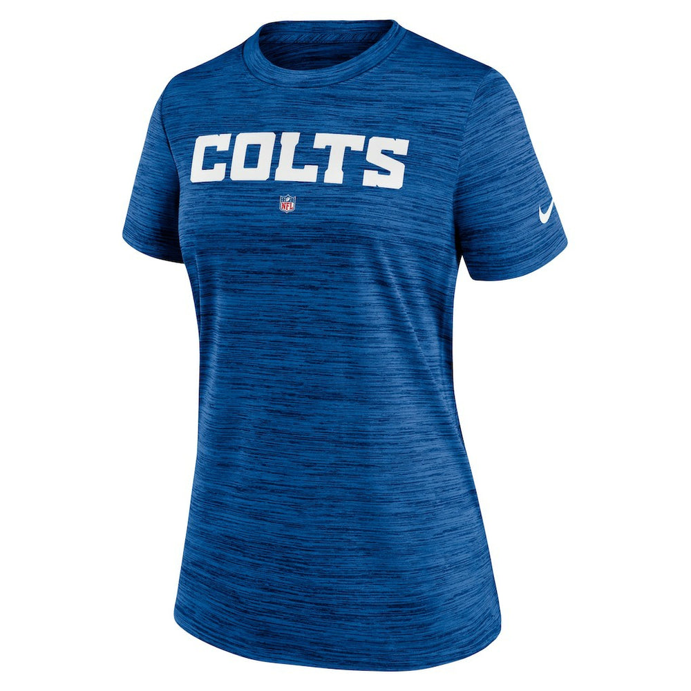 Indianapolis Colts Women's Sideline Velocity Performance T-Shirt - Royal on sale