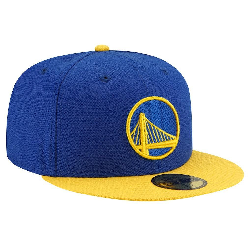 Golden State Warriors 2-Tone 59FIFTY Fitted Hat sale - Royal/Gold sale