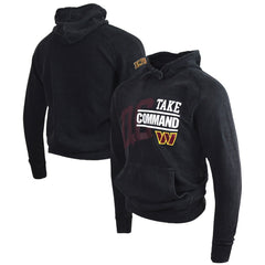 Take Command Washington Commanders DC PROPER Unisex Mineral Wash Vintage Pullover Hoodie - Black sale