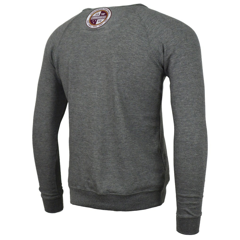 Washington Commanders DC PROPER Signature Raglan Vintage Pullover Sweatshirt - Heather Gray cheap