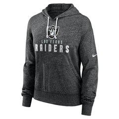 Las Vegas Raiders Women's Gym Vintage Lightweight Pullover Hoodie - Black online