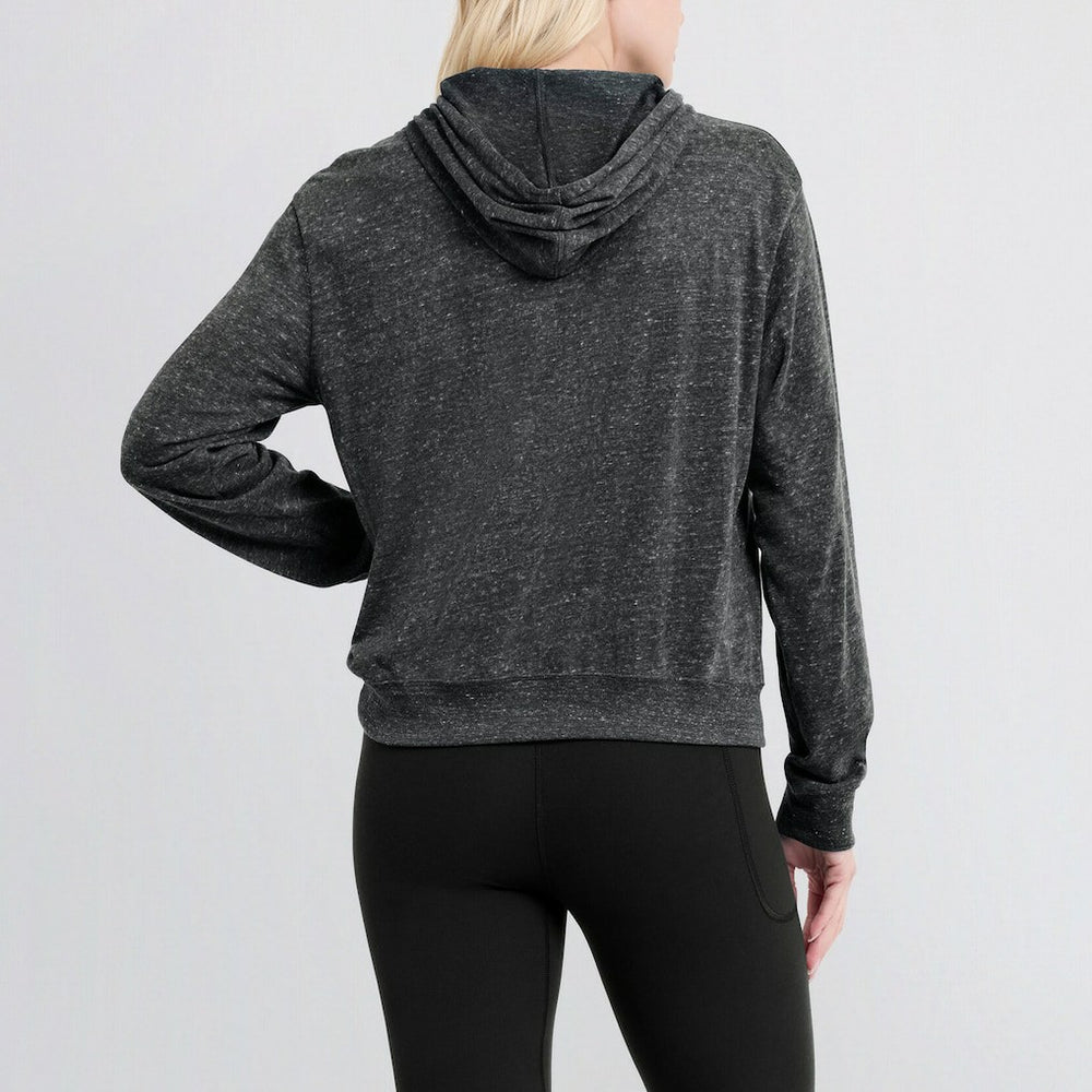 Las Vegas Raiders Women's Gym Vintage Lightweight Pullover Hoodie - Black online