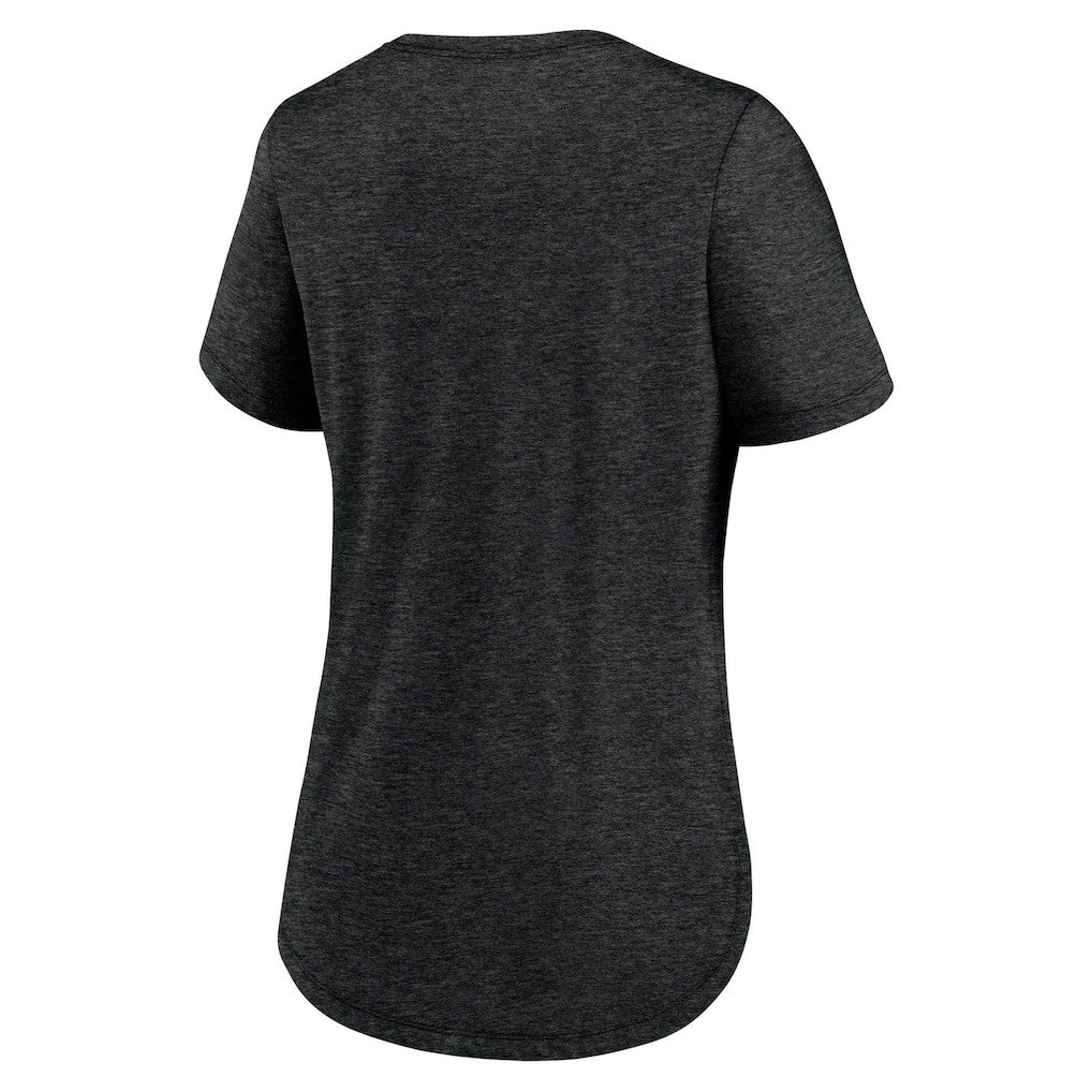 Atlanta Falcons Women's Local Fashion Tri-Blend T-Shirt - Heather Black cheap