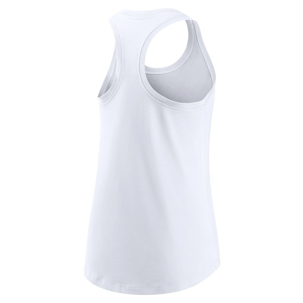 Atlanta Falcons Women's Tri-Blend Scoop Neck Racerback Tank Top - White outlet