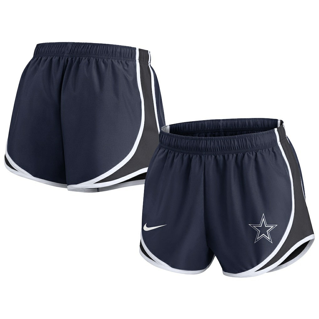 Dallas Cowboys Women's Plus Size Tempo Shorts - Navy on sale
