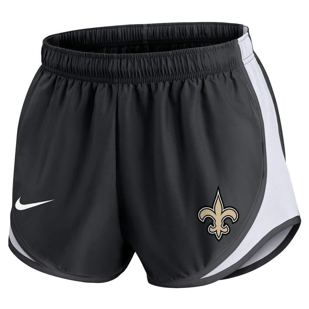 New Orleans Saints Women's Performance Tempo Shorts - Black sale