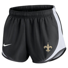 New Orleans Saints Women's Performance Tempo Shorts - Black sale