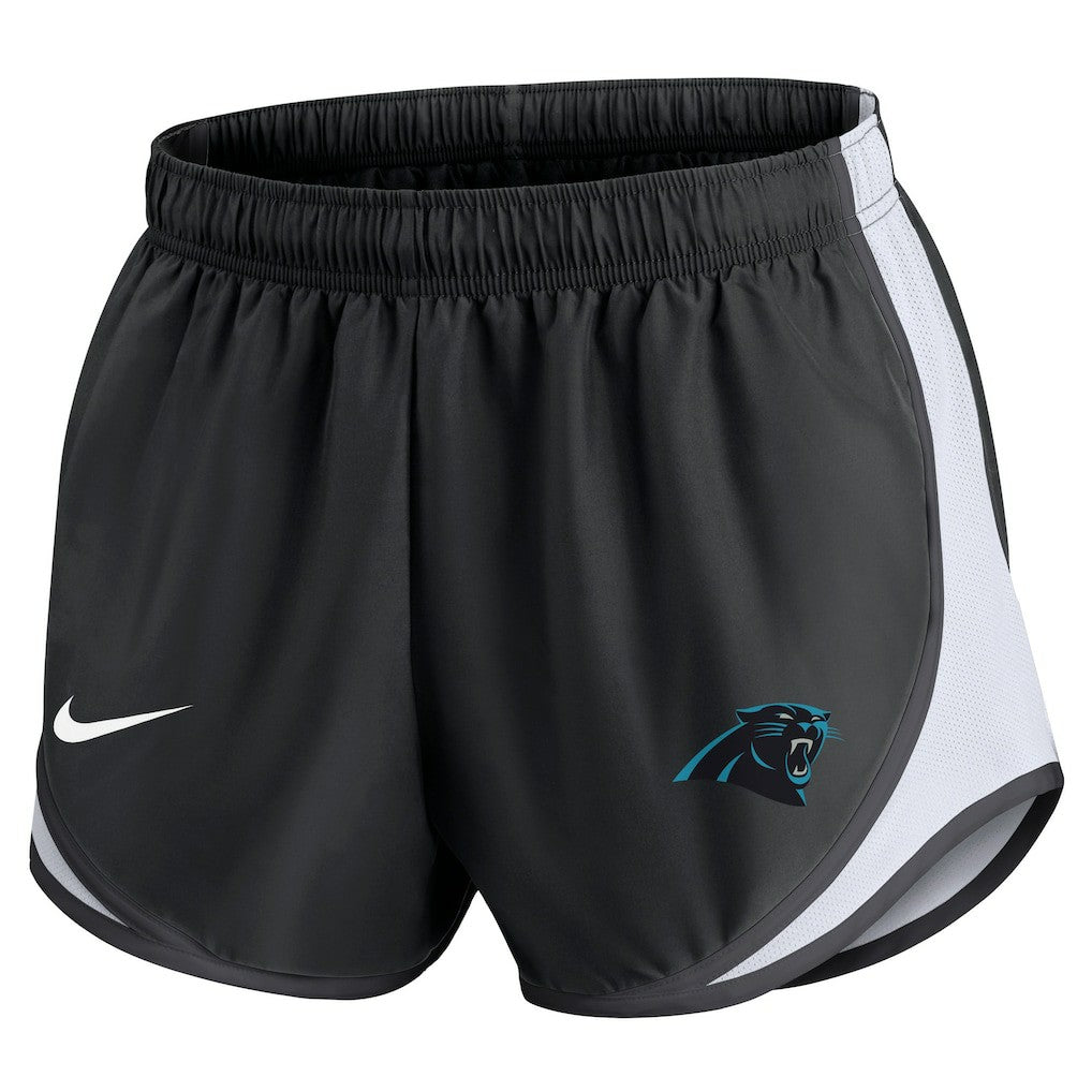 Carolina Panthers Women's Performance Tempo Shorts - Black on sale