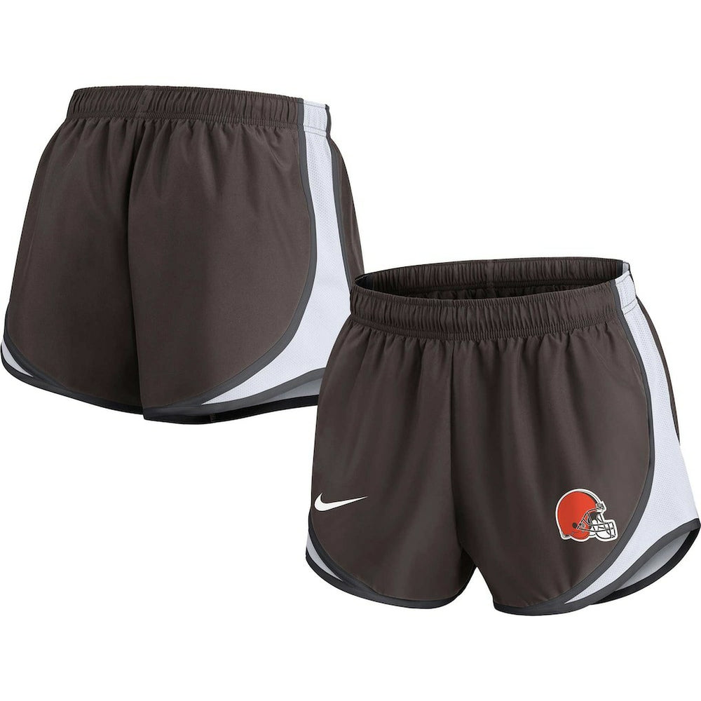 Cleveland Browns Women's Performance Tempo Shorts - Brown cheap