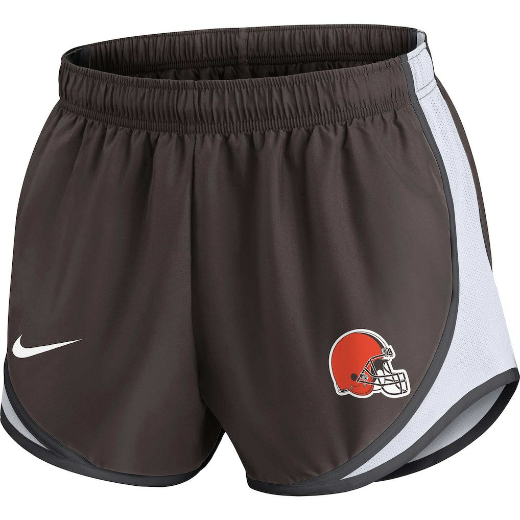 Cleveland Browns Women's Performance Tempo Shorts - Brown cheap
