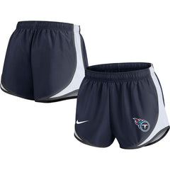 Tennessee Titans Women's Performance Tempo Shorts - Navy online
