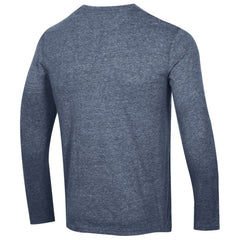 Seattle Kraken Champion Tri-Blend Long Sleeve T-Shirt - Heather Navy T-shirts