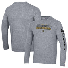 Vegas Golden Knights Champion Tri-Blend Long Sleeve T-Shirt - Heather Gray T-shirts