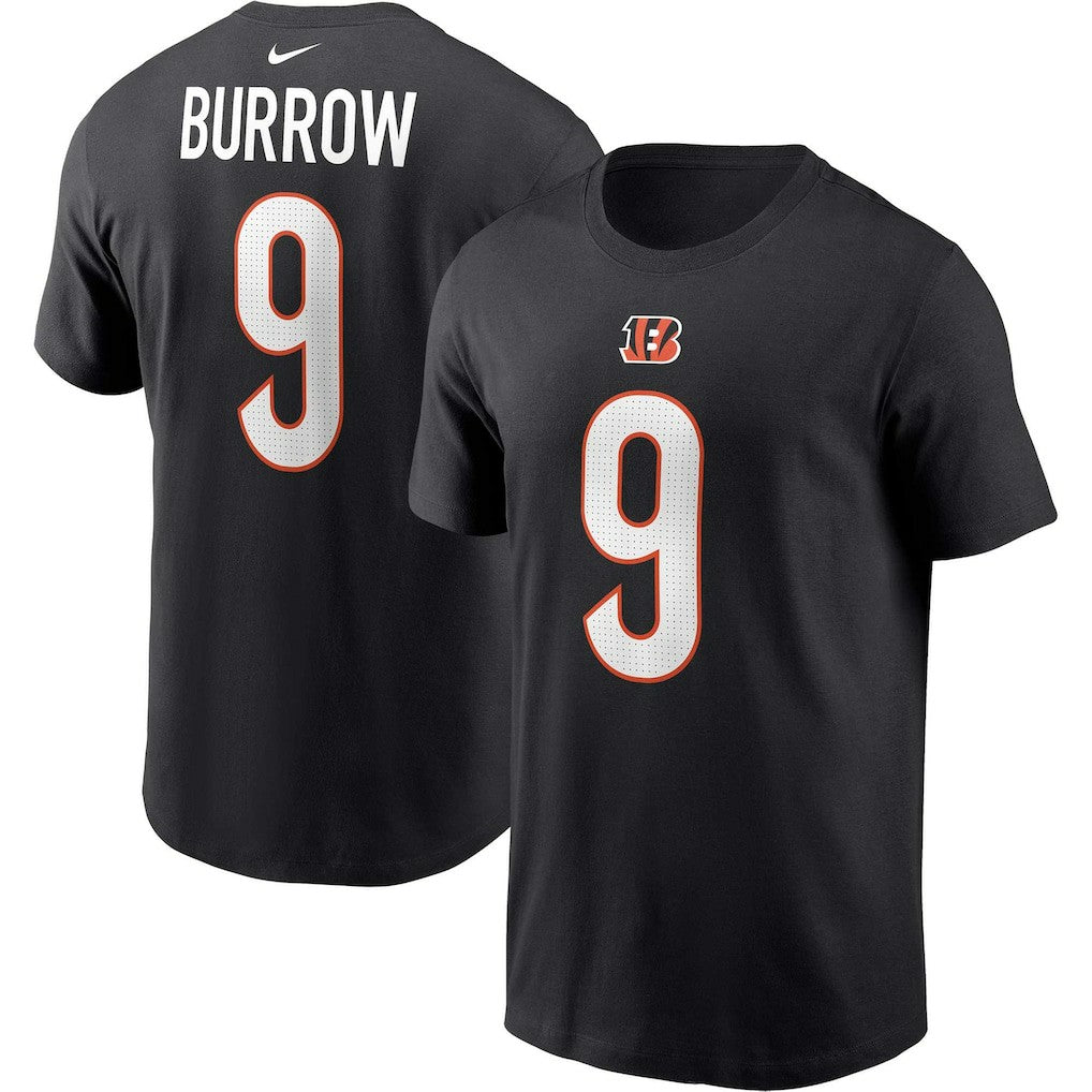 Joe Burrow Cincinnati Bengals Player Name & Number T-Shirt - Black outlet