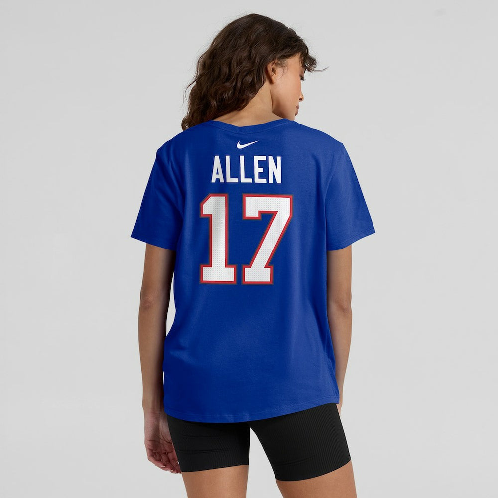 Josh Allen Buffalo Bills Women's Player Name & Number T-Shirt - Royal cheap