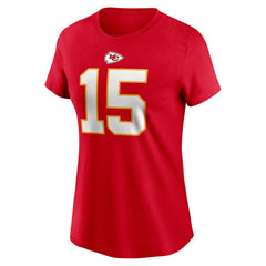 Patrick Mahomes Kansas City Chiefs Women's Player Name & Number T-Shirt - Red cheap